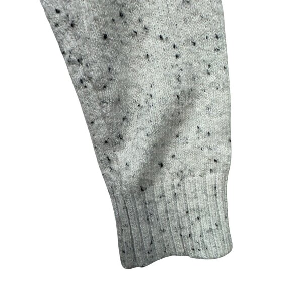 Loft Womens Penguin Design Cotton Blend Sweater XS Grey Speckled - Picture 7 of 9
